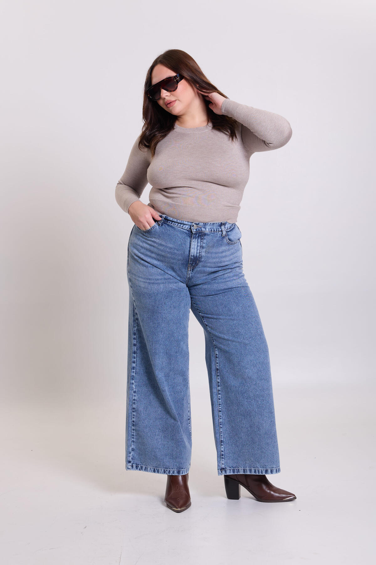 WIDE LEG CURVY