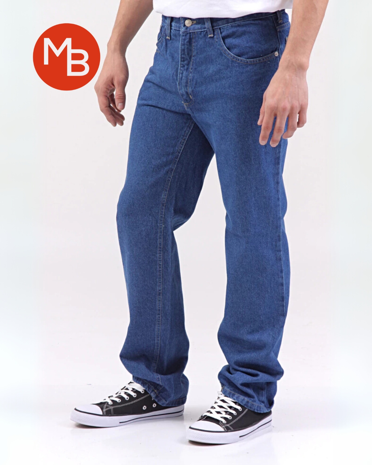 JEAN CLASICO RECTO RIGIDO HOMBRE