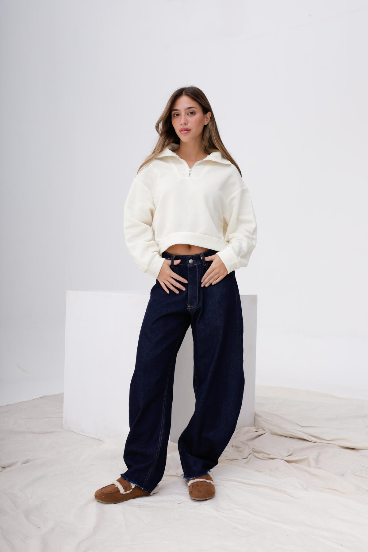 028B JEAN BARRIL AZUL DEFLEC