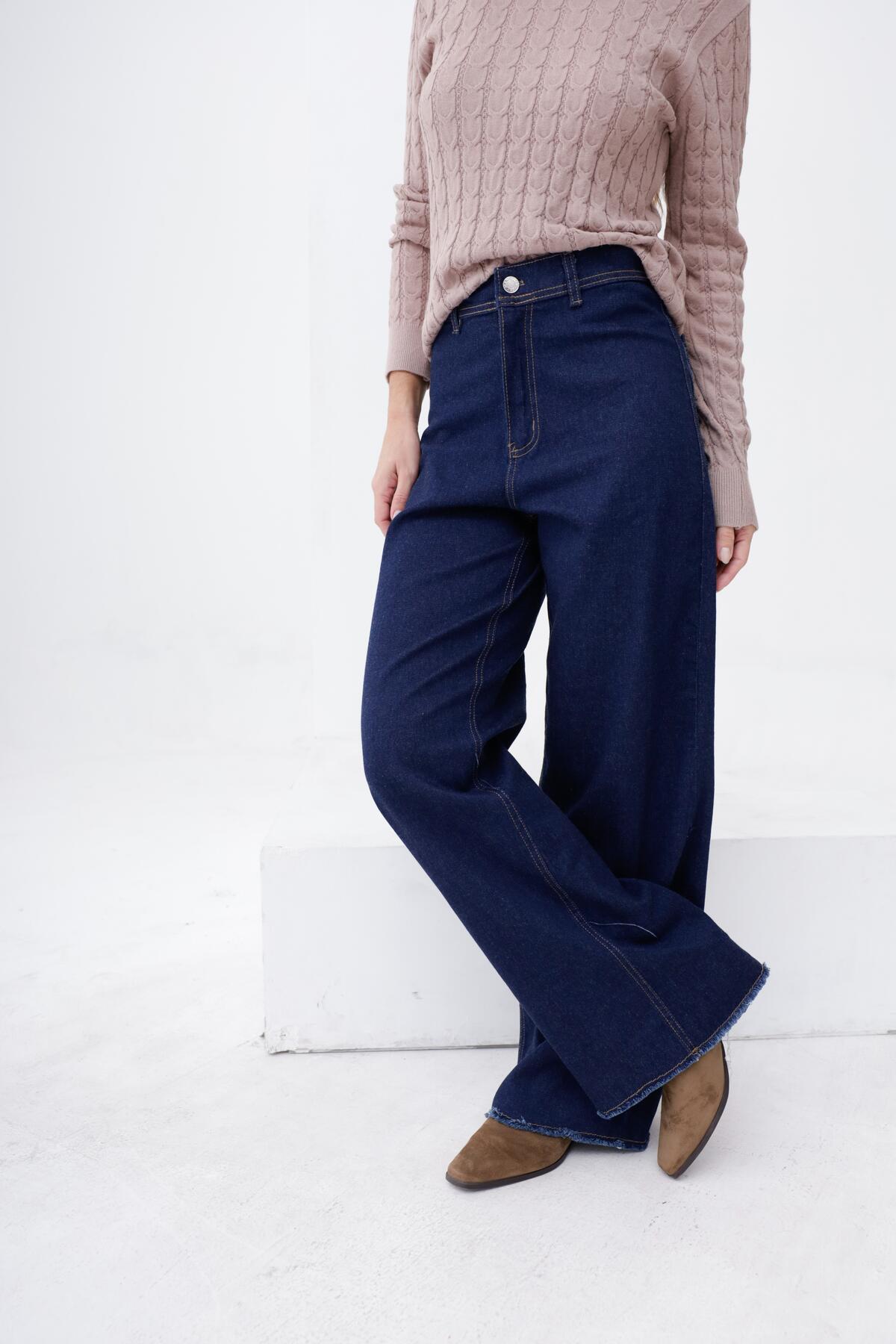 028E JEAN WIDELEG ELASTIZADO