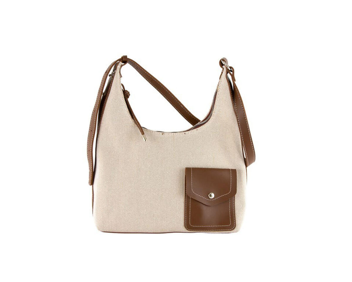 Cartera de hombro con bolsillo importada