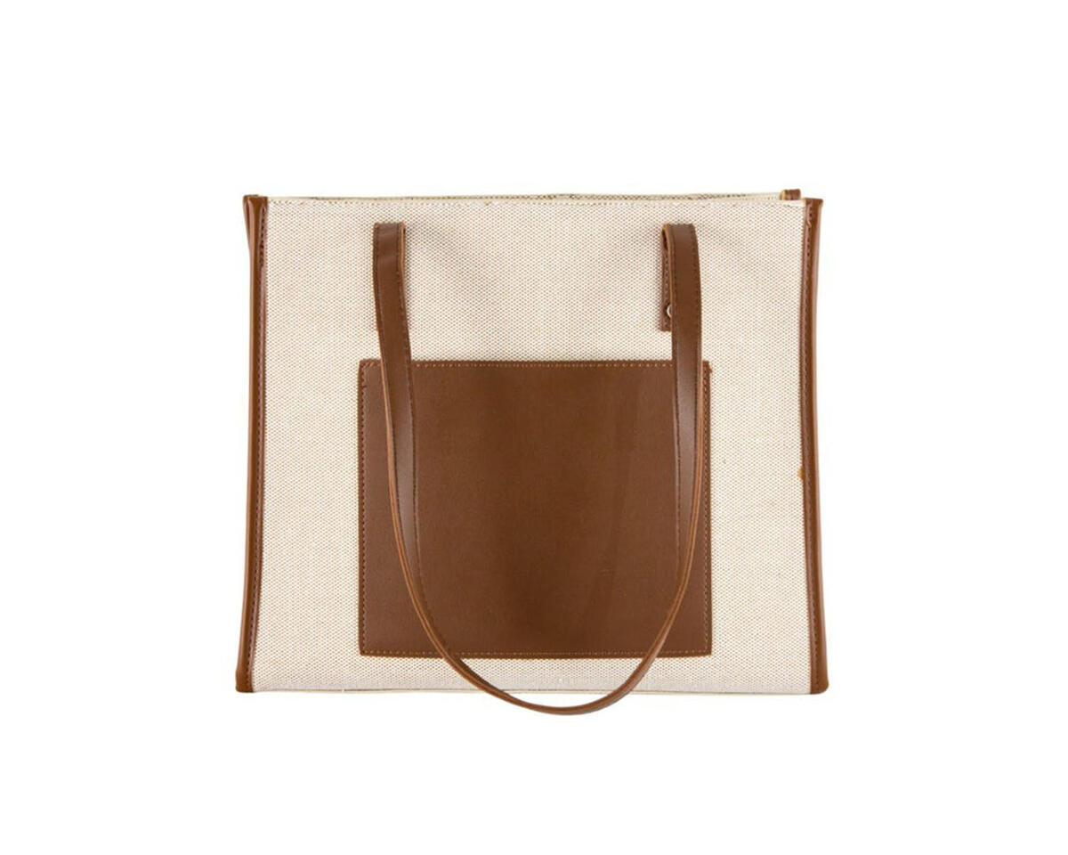 Cartera shopper con bolsillo importada