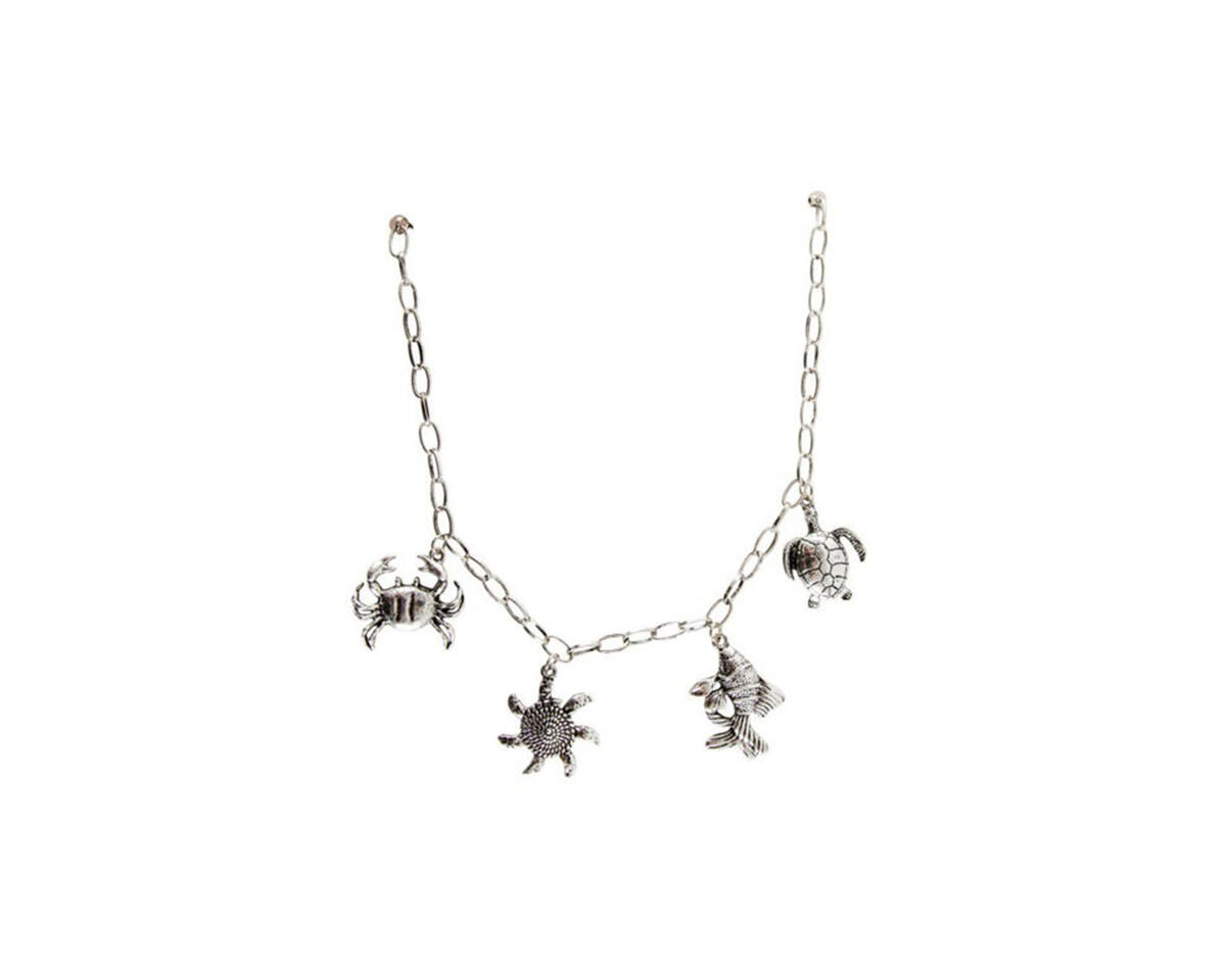 Collar cadena multi dijes calidad premium