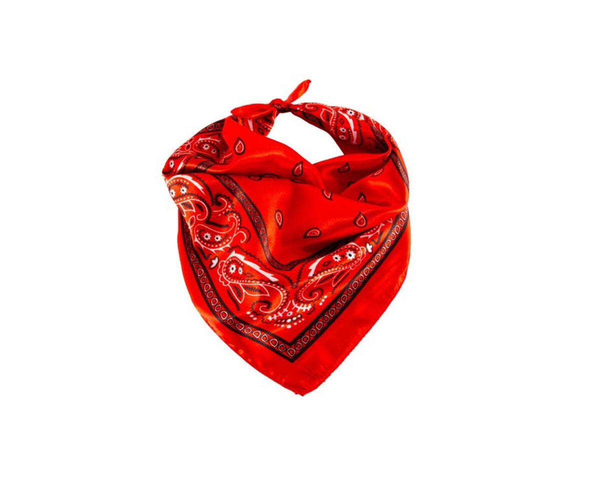 Pañuelo de seda estampado importado