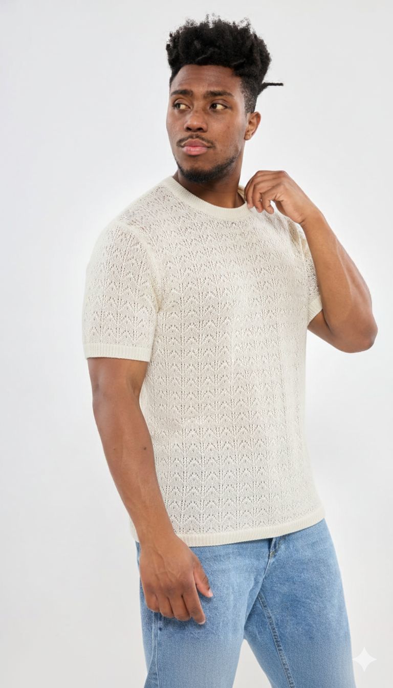 Remera tejida