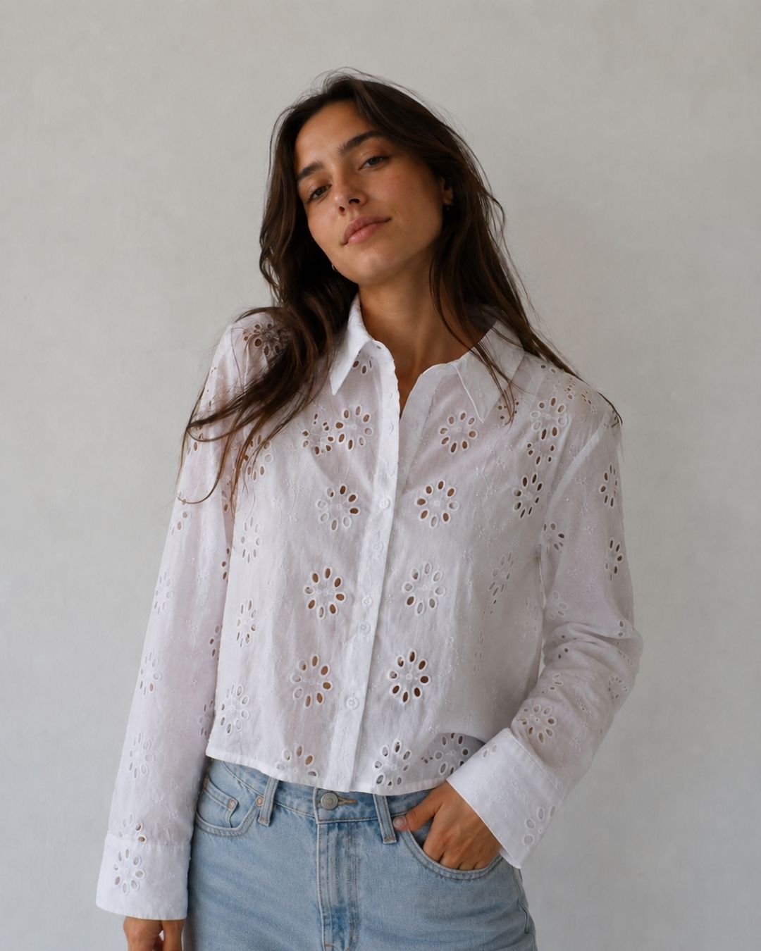 CAMISA BRODERY JUVENIL