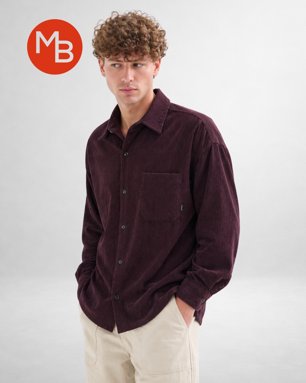 camisa de corderoy