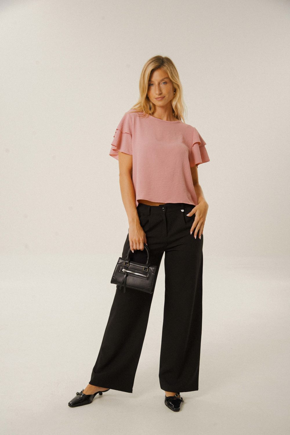 Pantalon sastrero Wide leg