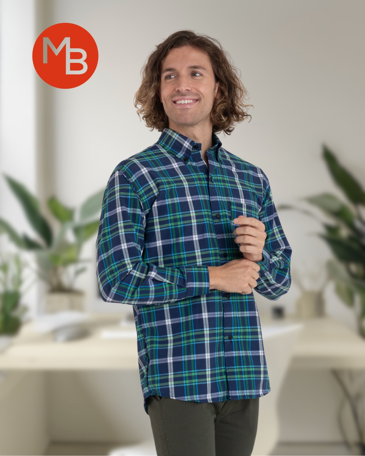 Camisa Clasica Cuadros