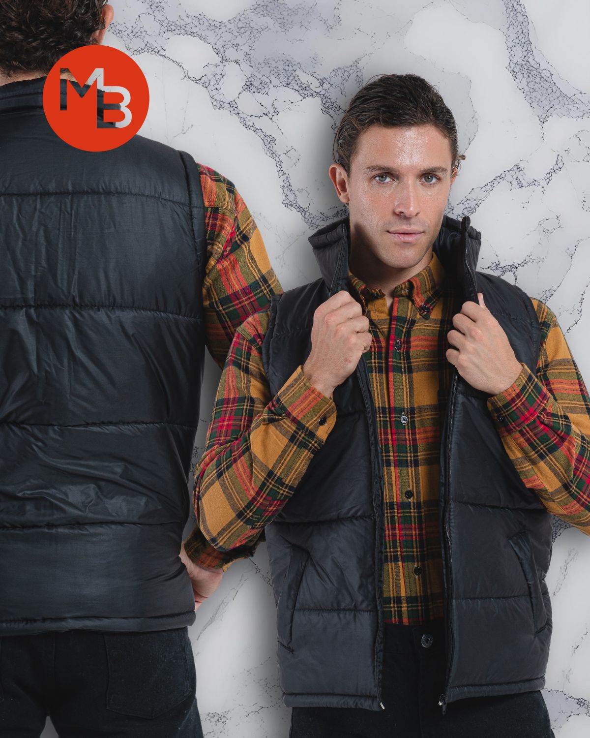 Chaleco de Guata tipo puffer