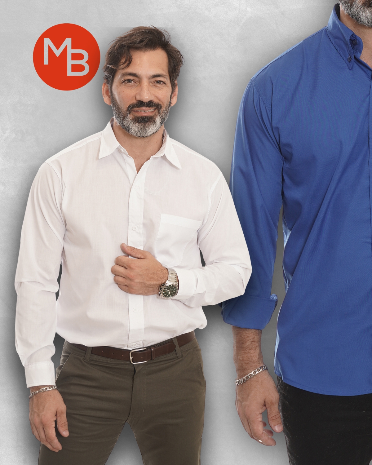 Camisa clasica lisa