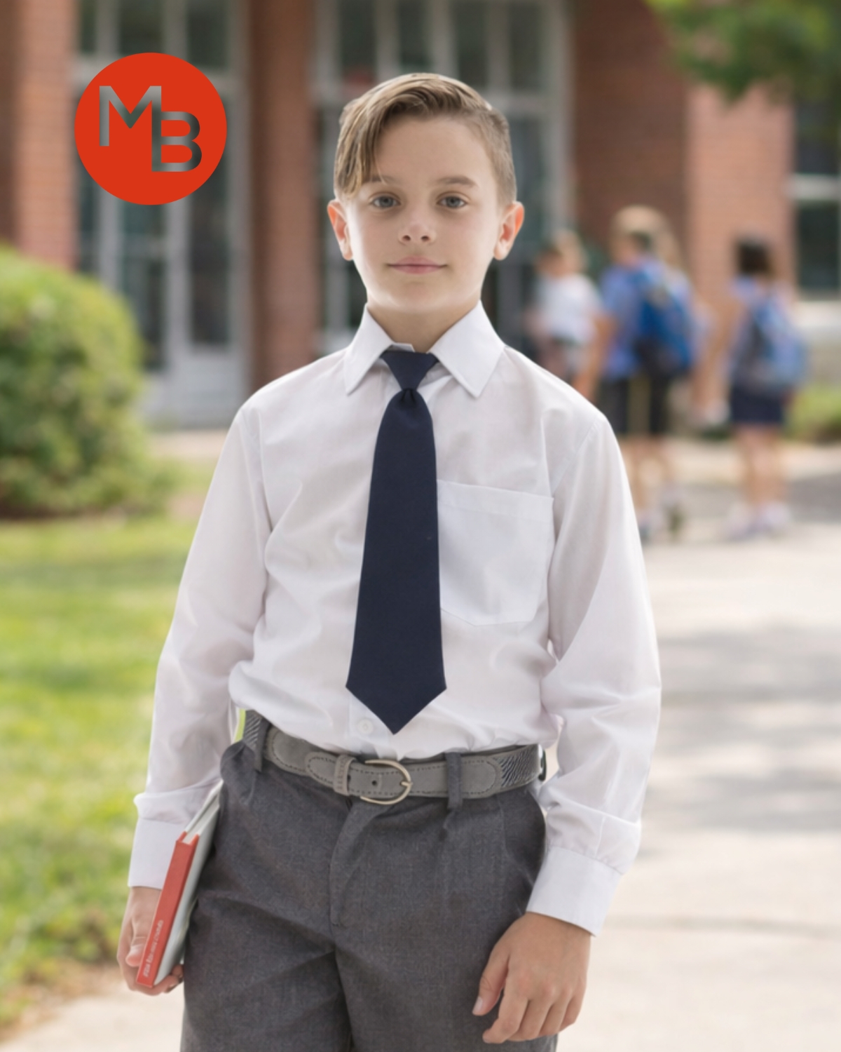 Camisa colegial de niño