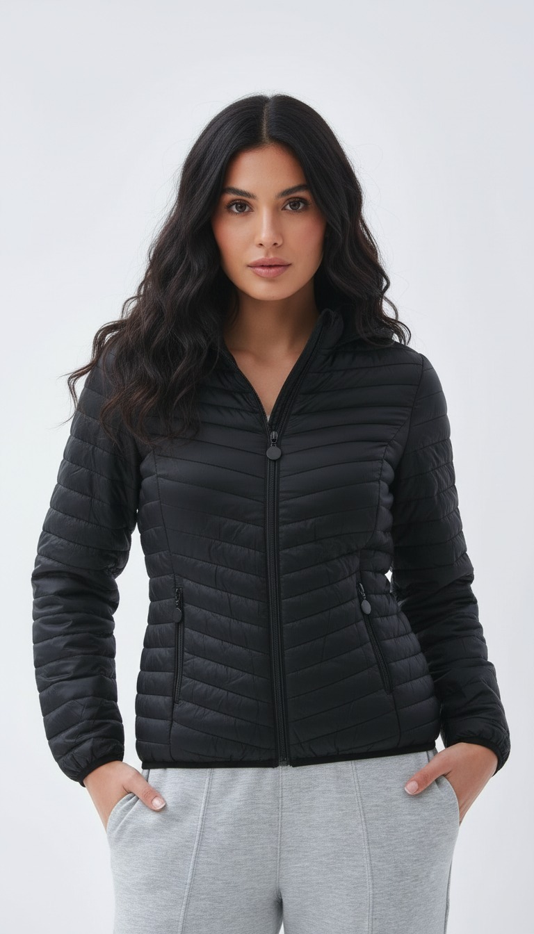 Campera Inflable Sin Piel Importado