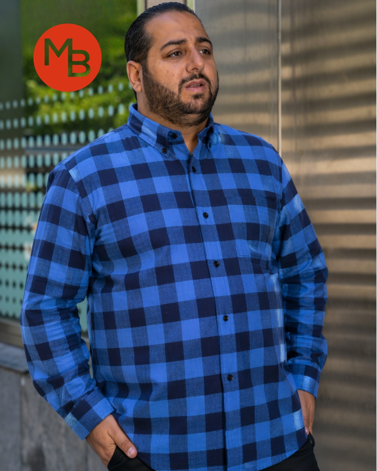 CAMISA LEÑADORA TALLE ESPECIAL