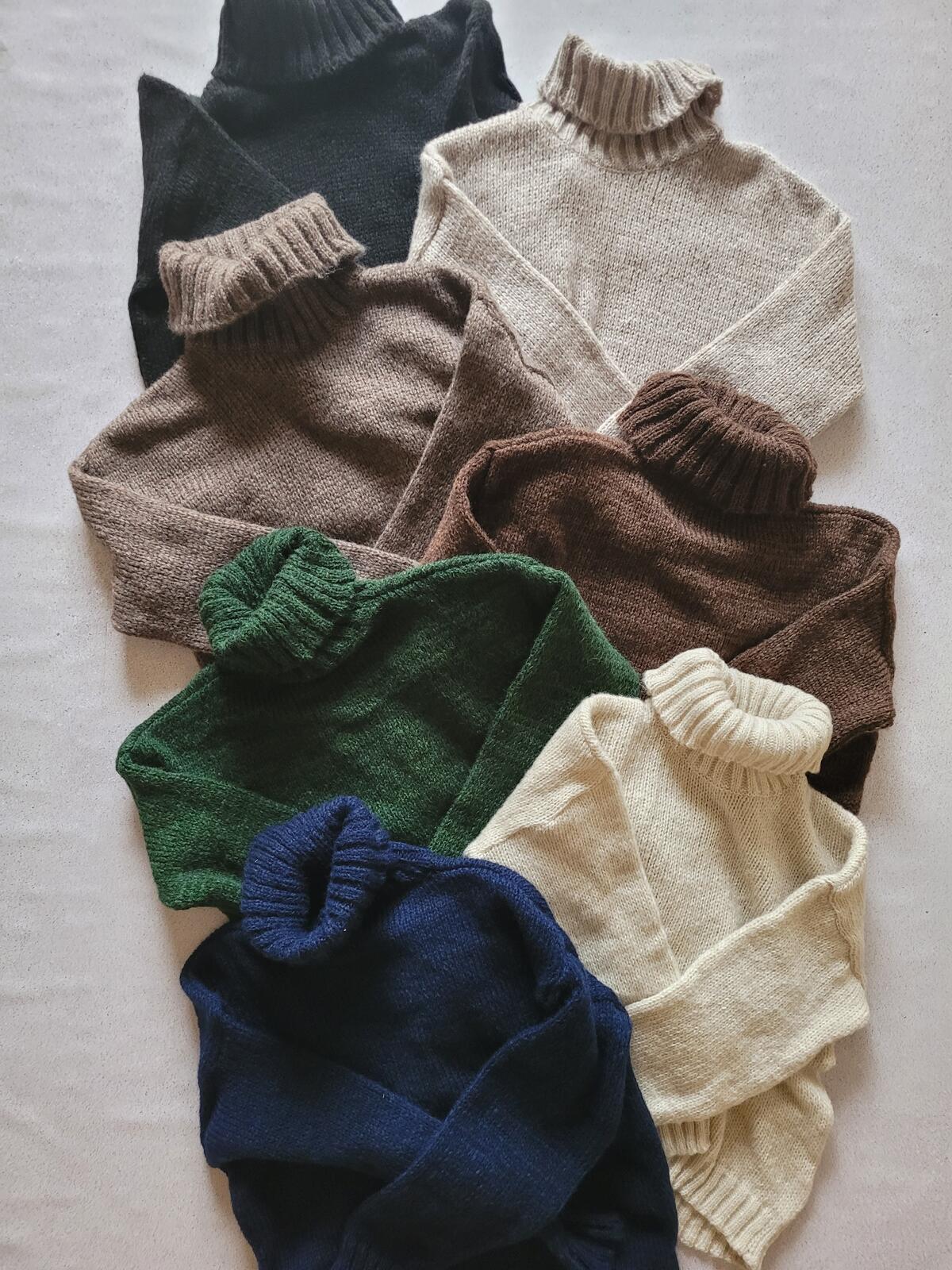 SWEATER POLERA LANA FRIZZ