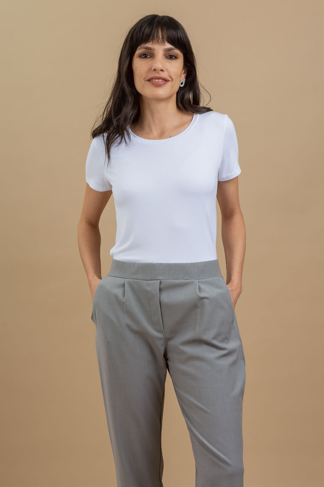 Remera de modal viscosa básica
