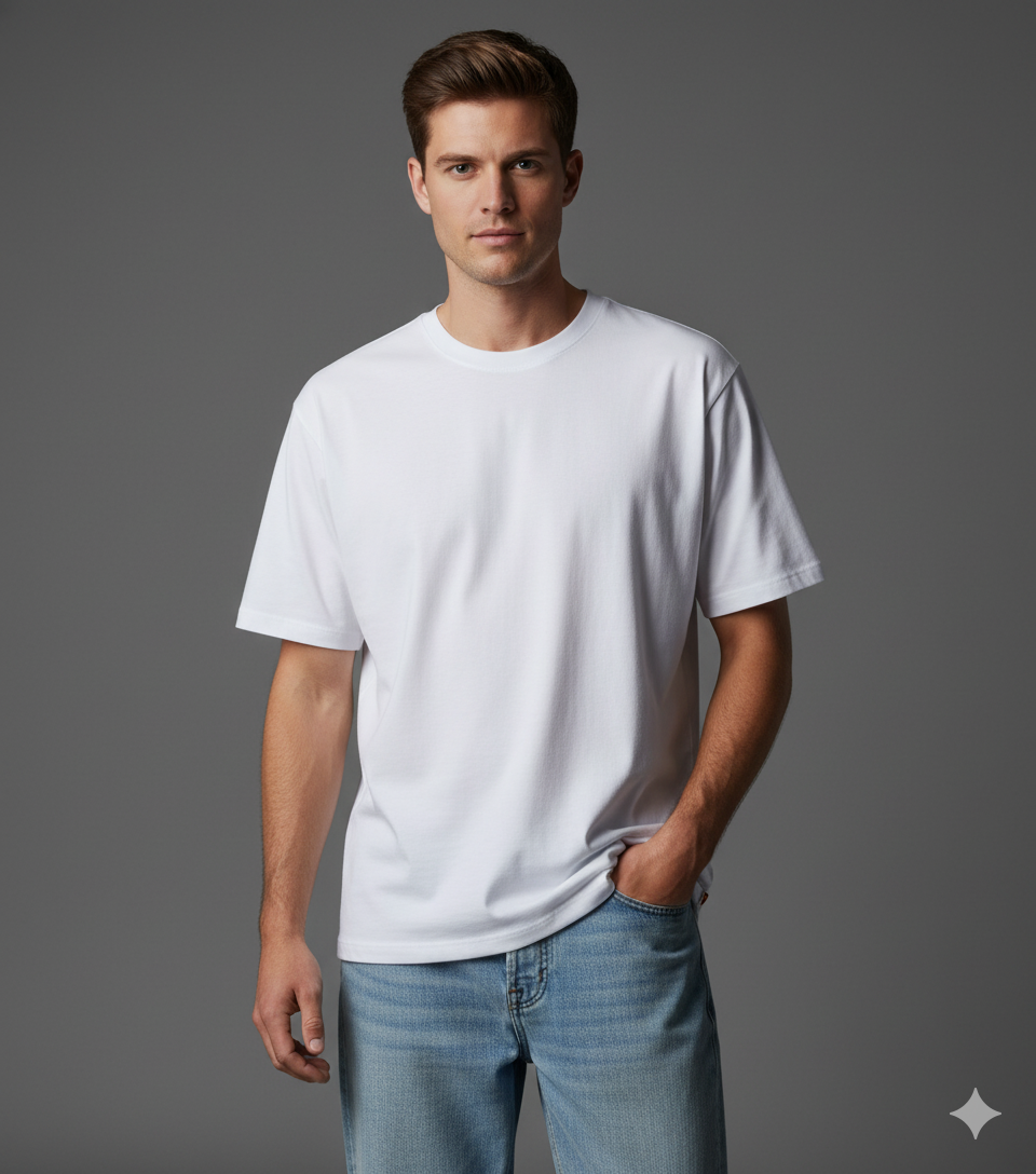 Remera MC collareta