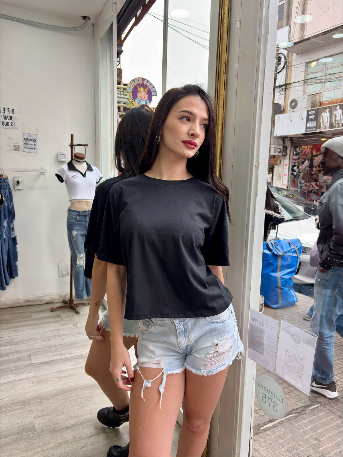 Remera lisa clasica