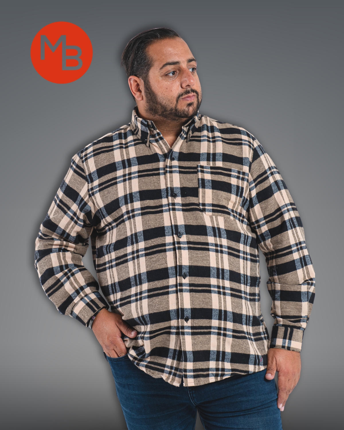 Camisa Leñadora talle ESPECIAL