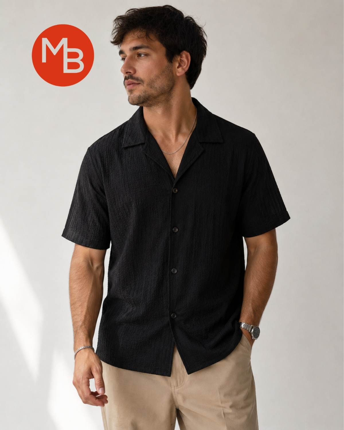 Camisas Hawai bruselas hombre