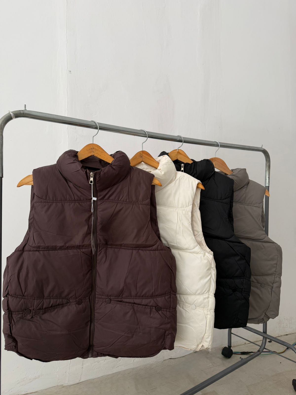 CHALECO PUFFER OPACO