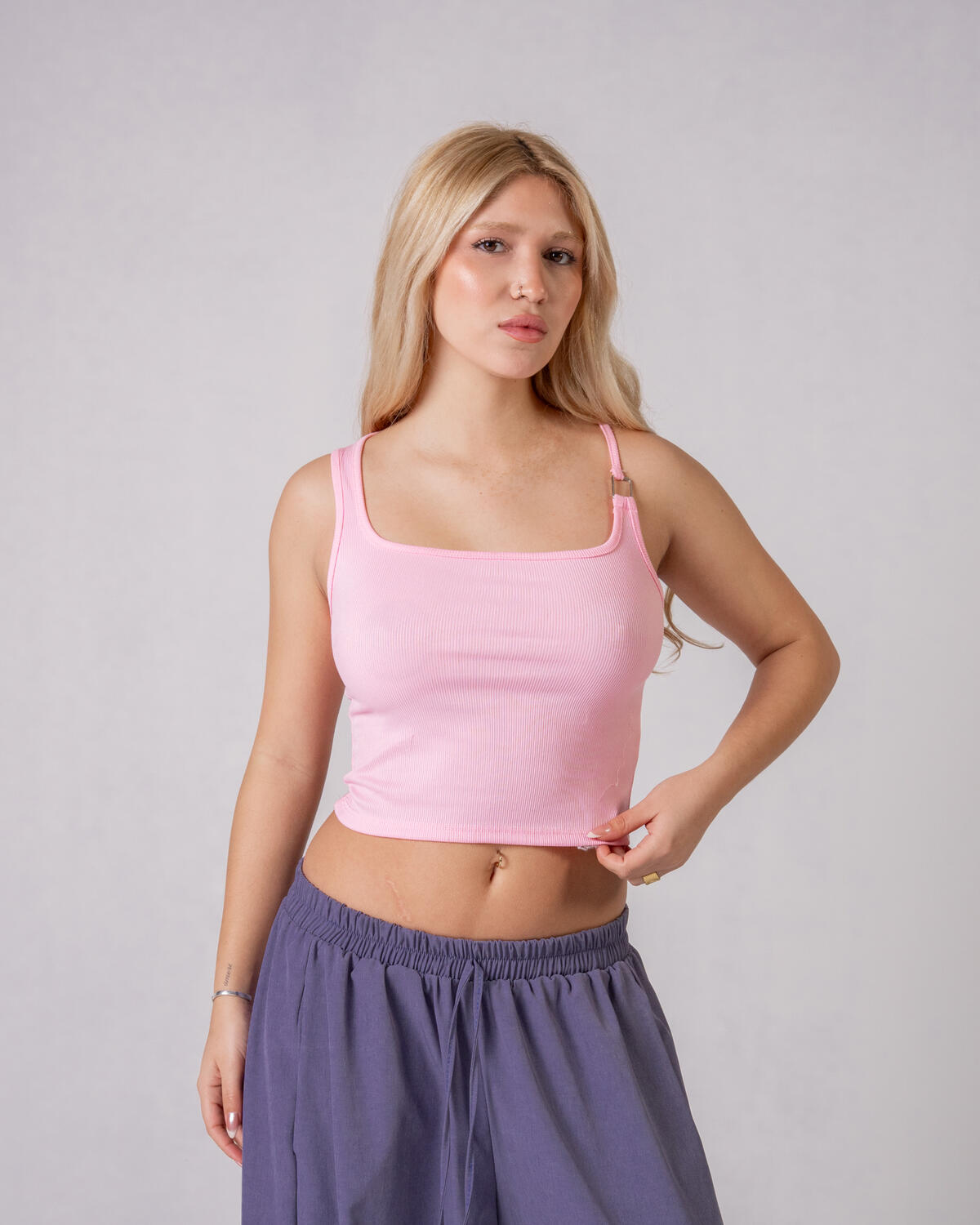 Musculosa Morley Hebilla Cuadrada