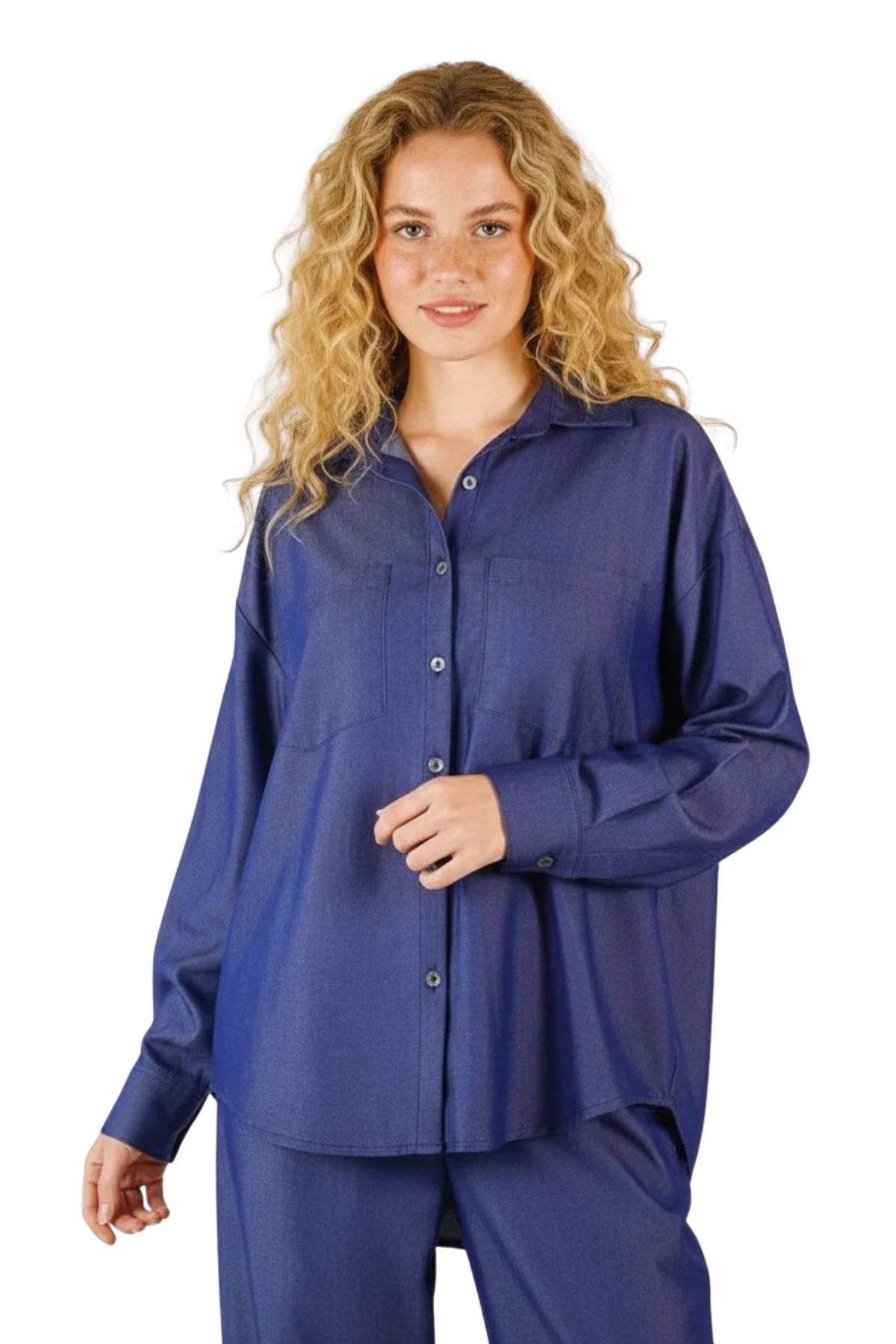 CAMISA DENIM VISCOSA