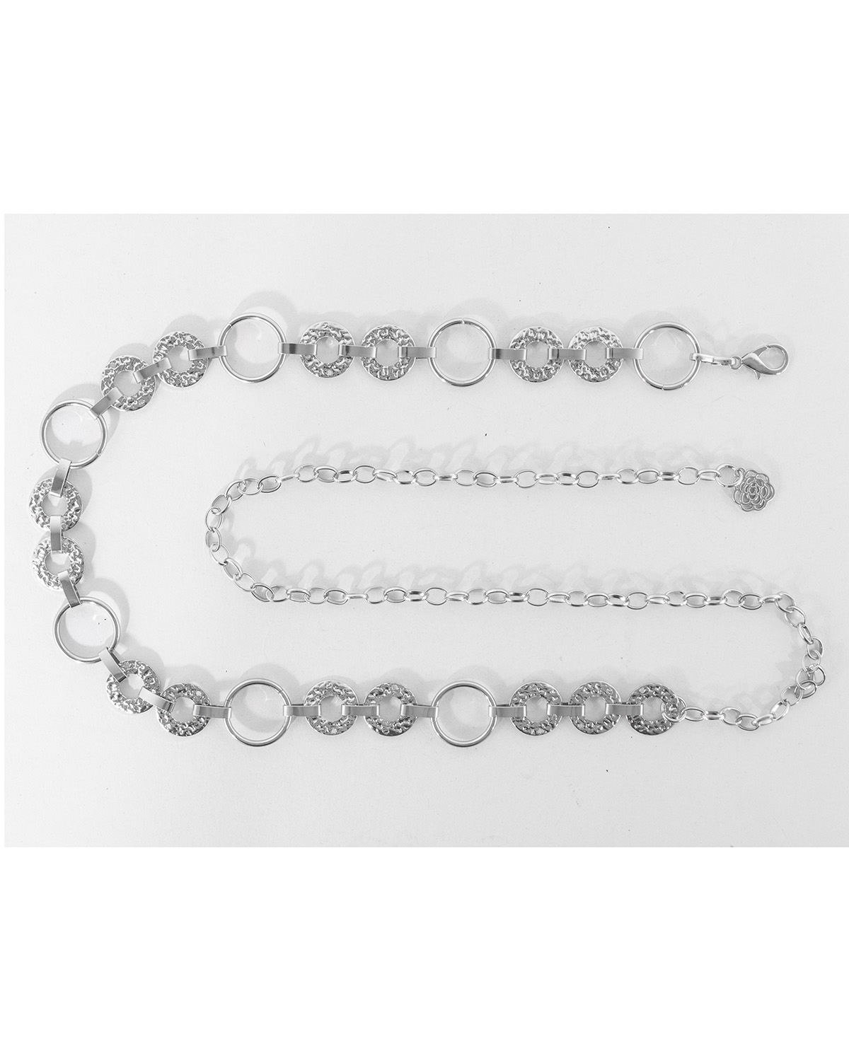 Cinturon de cadena con apliques