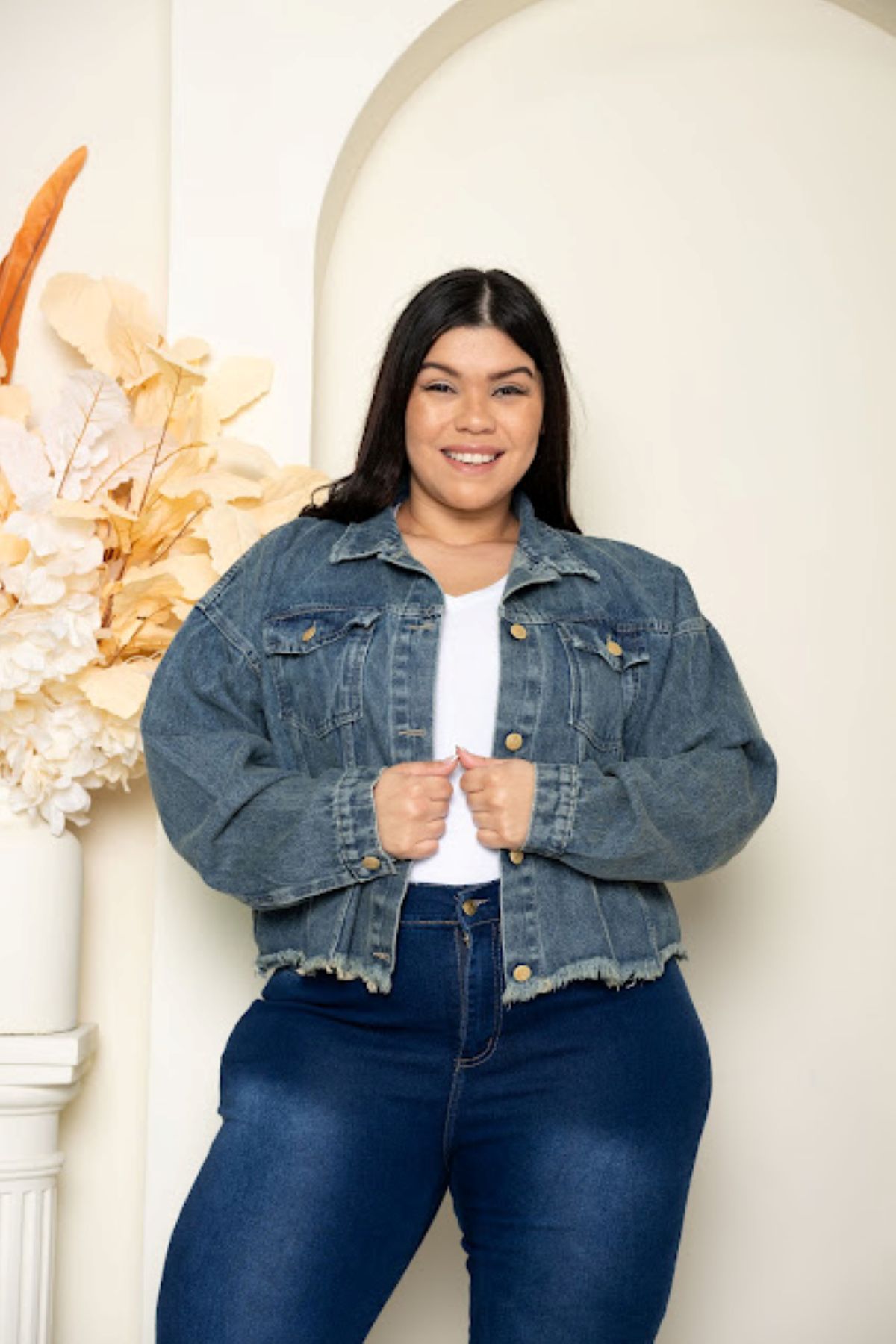 'art 455' Mom Oversize Az. Arenado Matizado "trend"