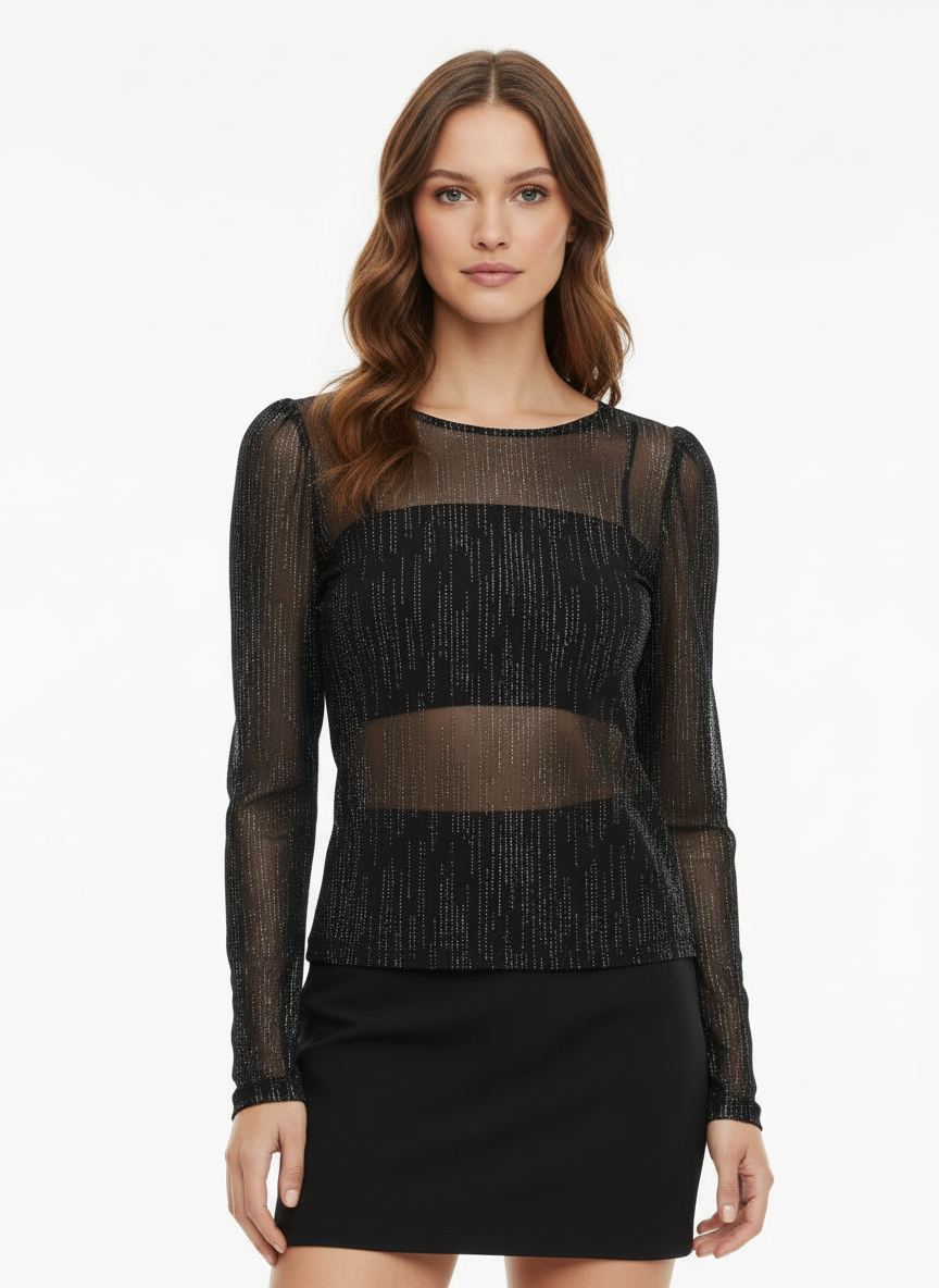 Remera Carol de Tull Glitter