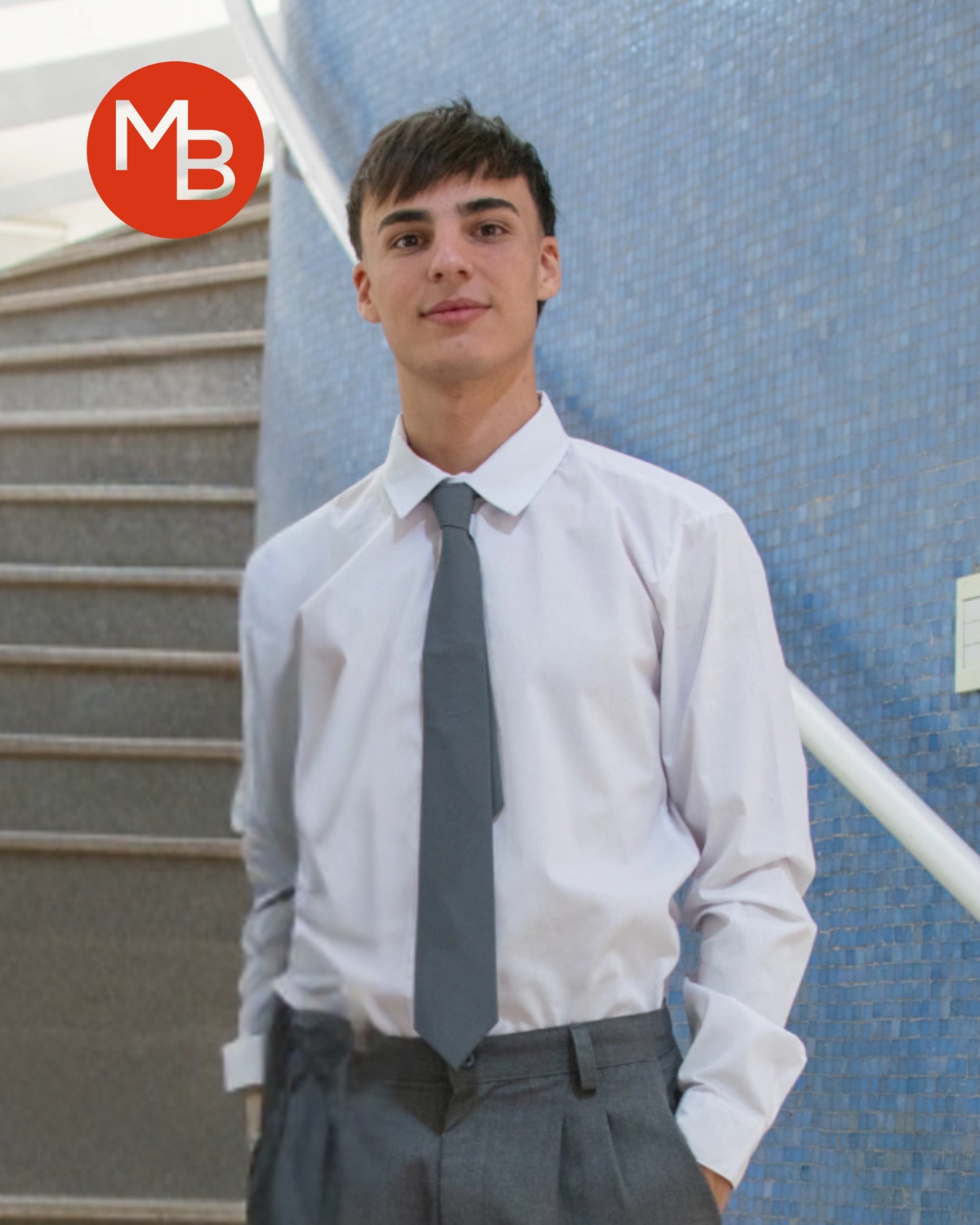 Camisa colegial adulto