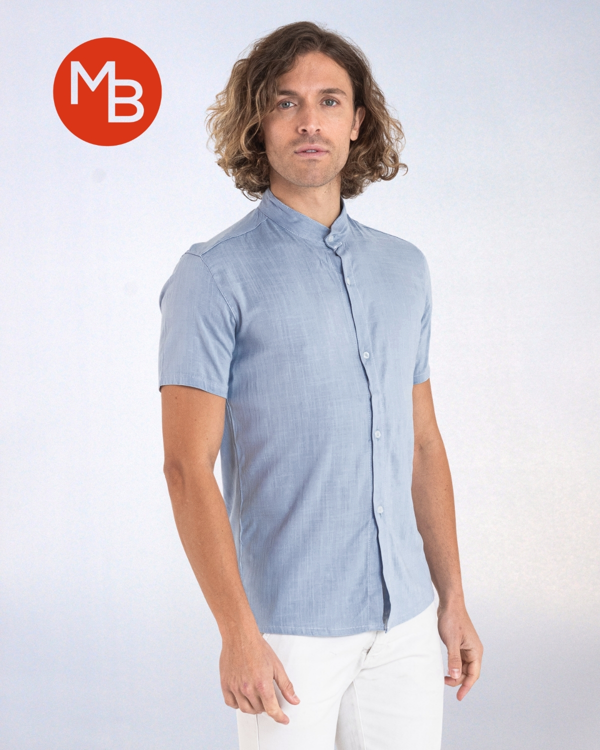 CAMISA DE LINO MC MAO