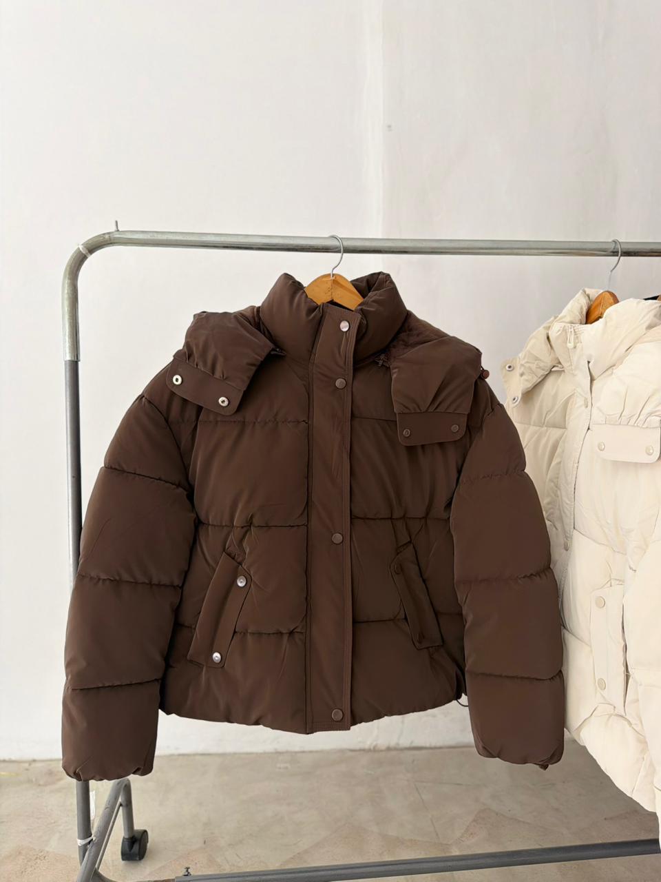 campera puffer tmill oversize con capucha
