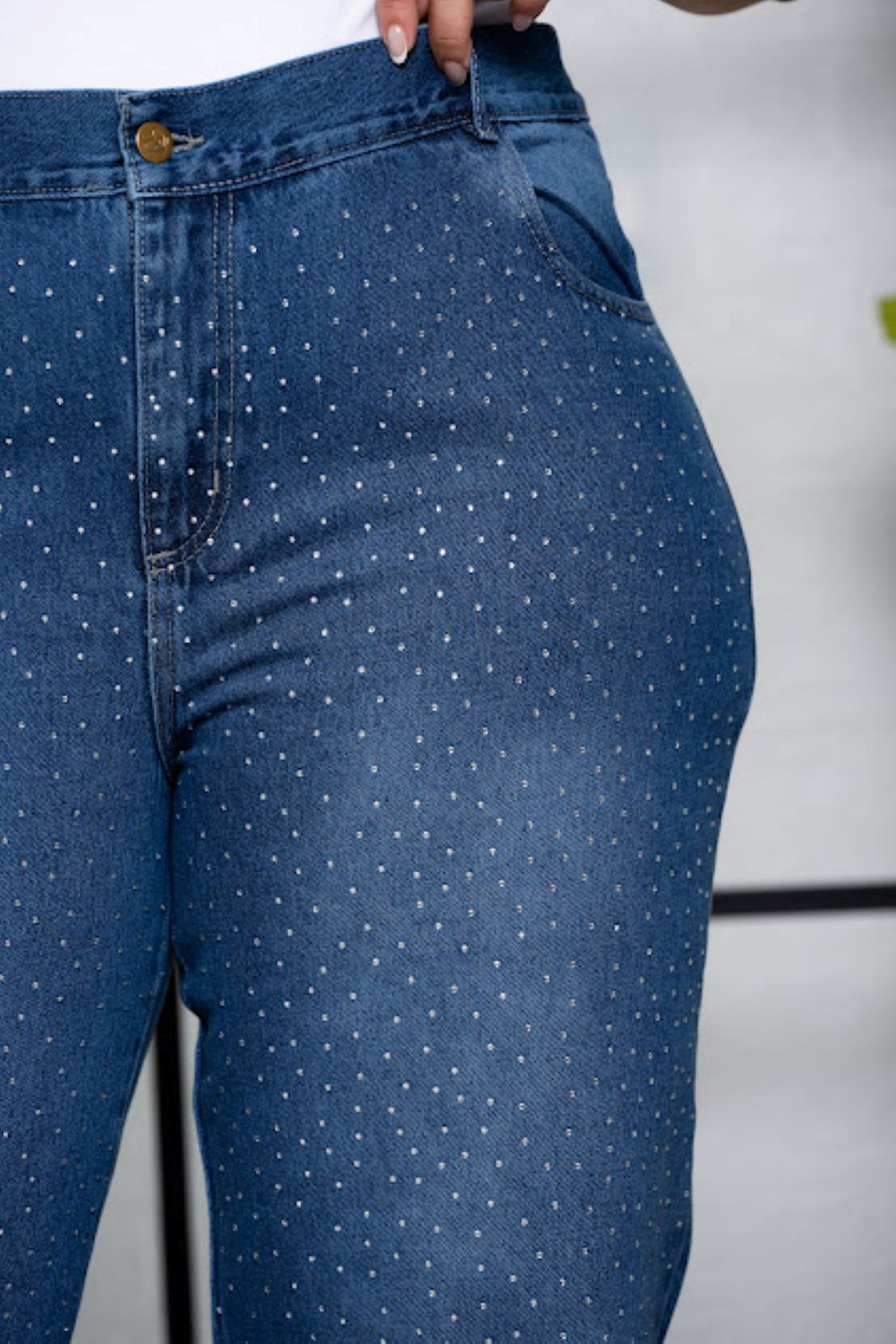 'art 551' Wide Az. Stone Full Strass "talles Grandes"