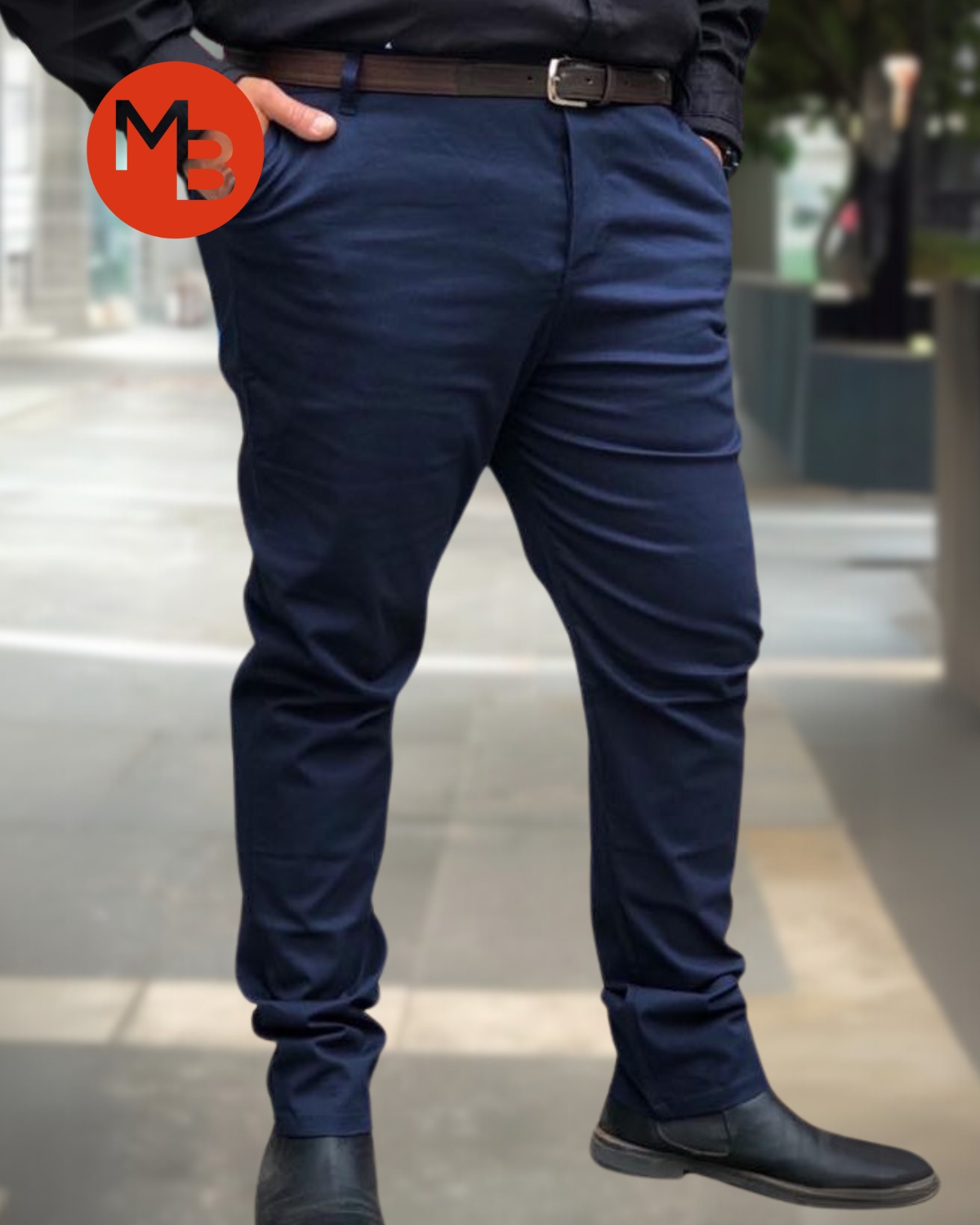 Pantalon CORTE CHINO TALLE ESPECIAL