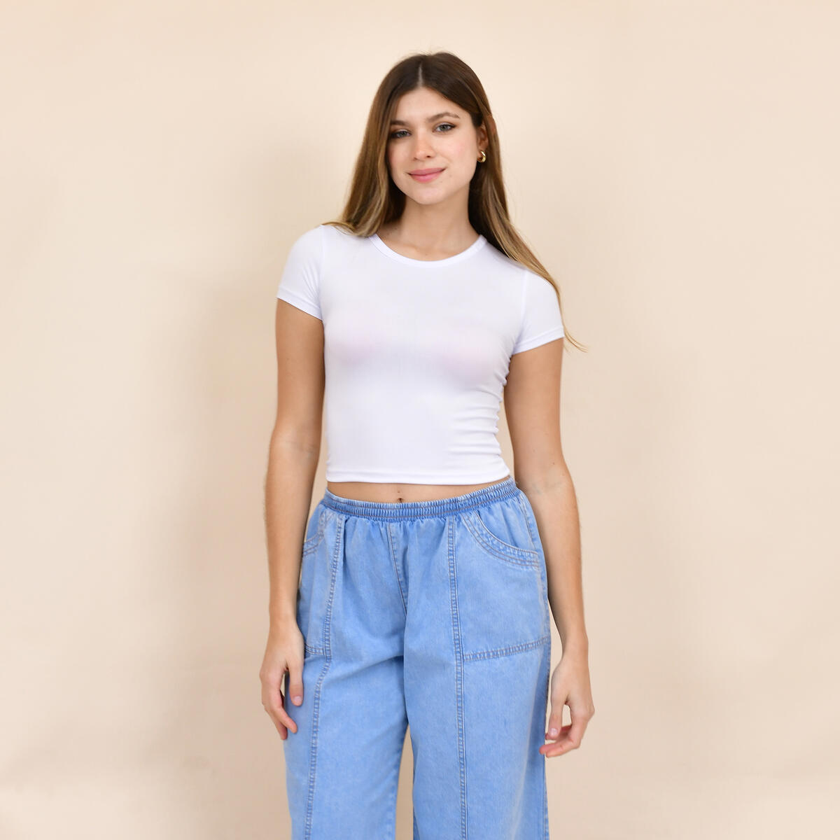 REMERA CUELLO REDONDO U MANGA CORTA POR TALLE MODAL SOFT 2026