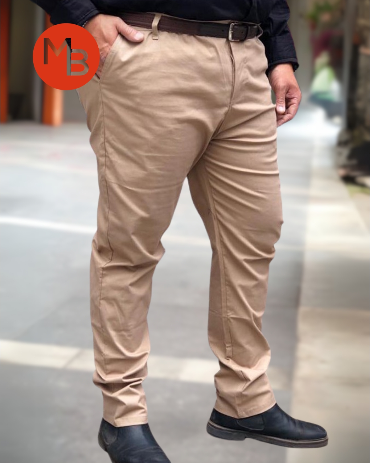 PANTALON CORTE CHINO TALLE ESPECIAL
