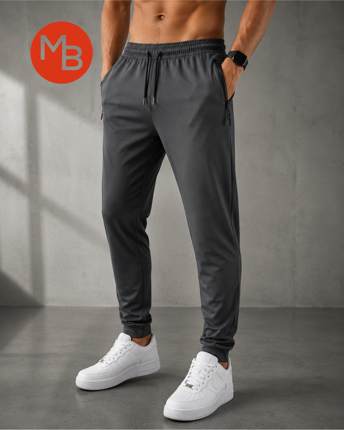 Pantalon running deportivo lycra