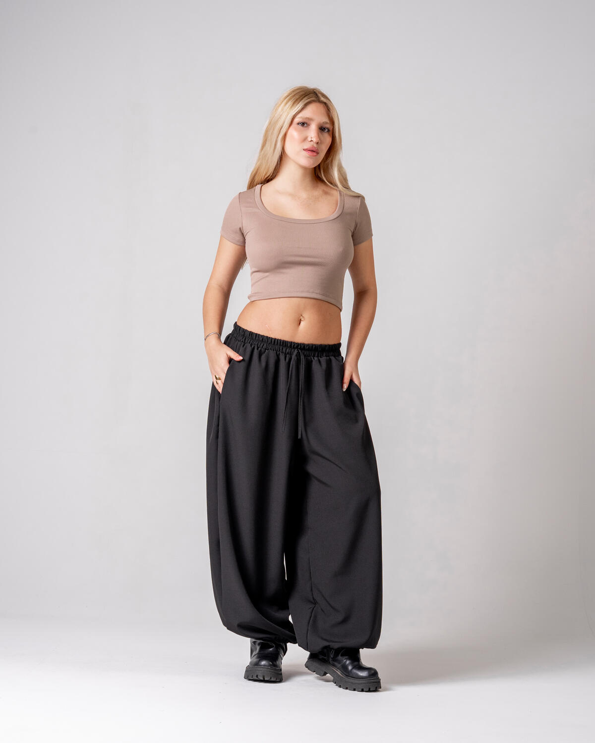Pantalon Balloon Liso