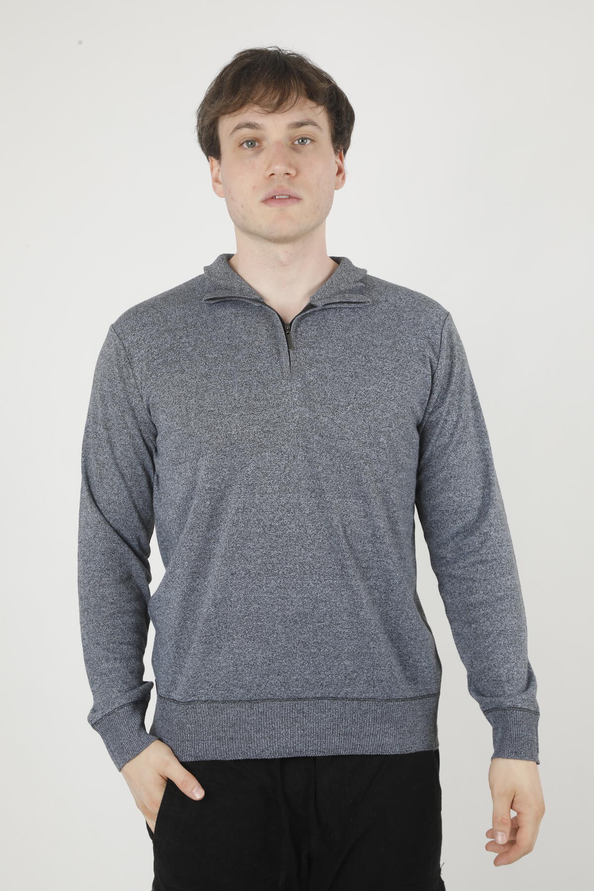 Sweater medio cierre