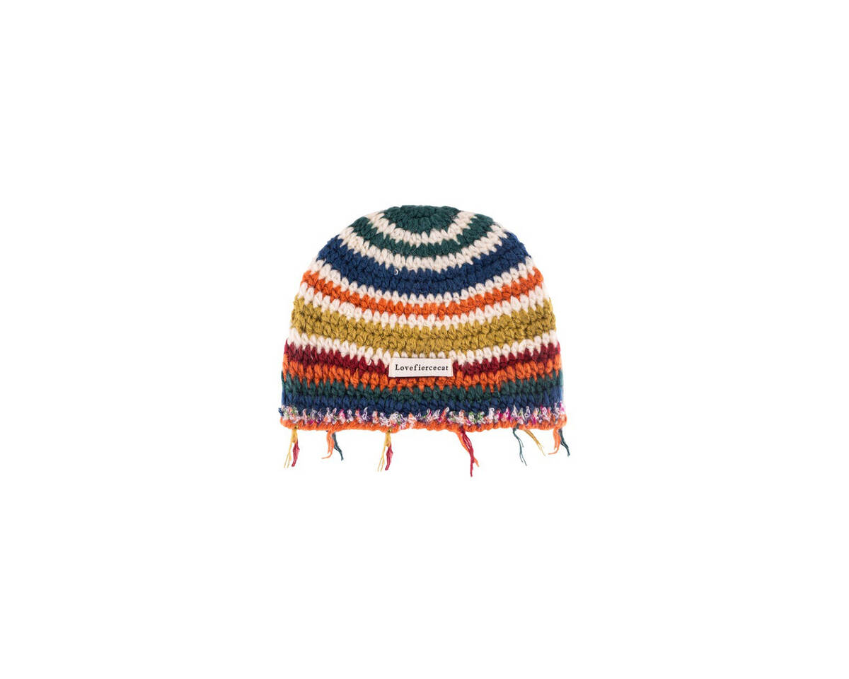 Gorro tejido rayado importado