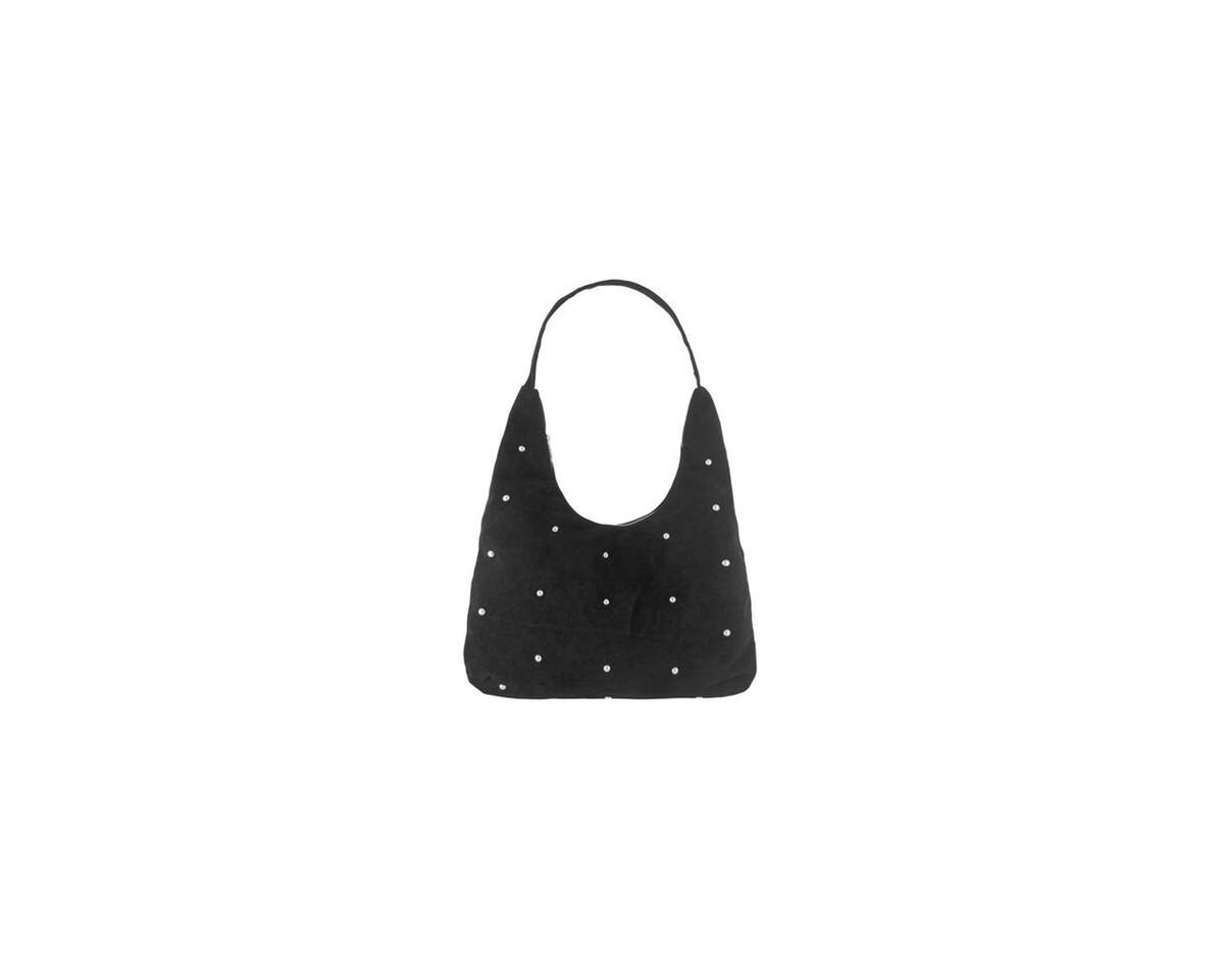 Maxi bolso gamuza con tachones