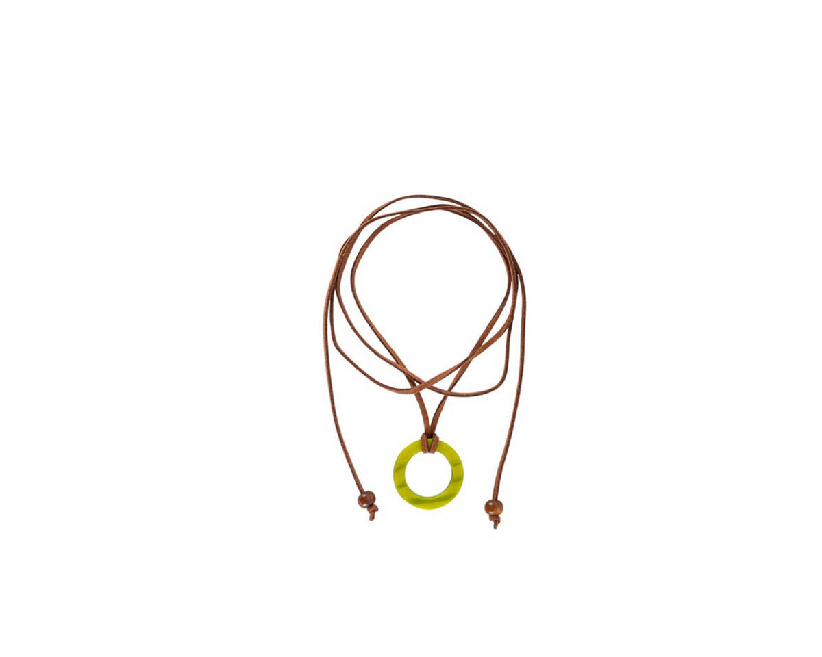Choker gamuza resina