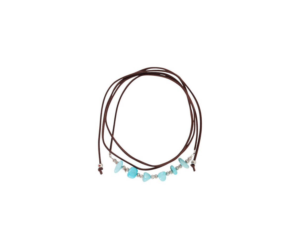Choker gamuza dije piedras