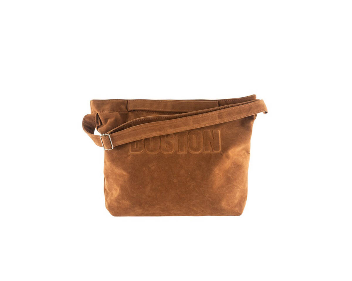 Bolso de gamuza Boston