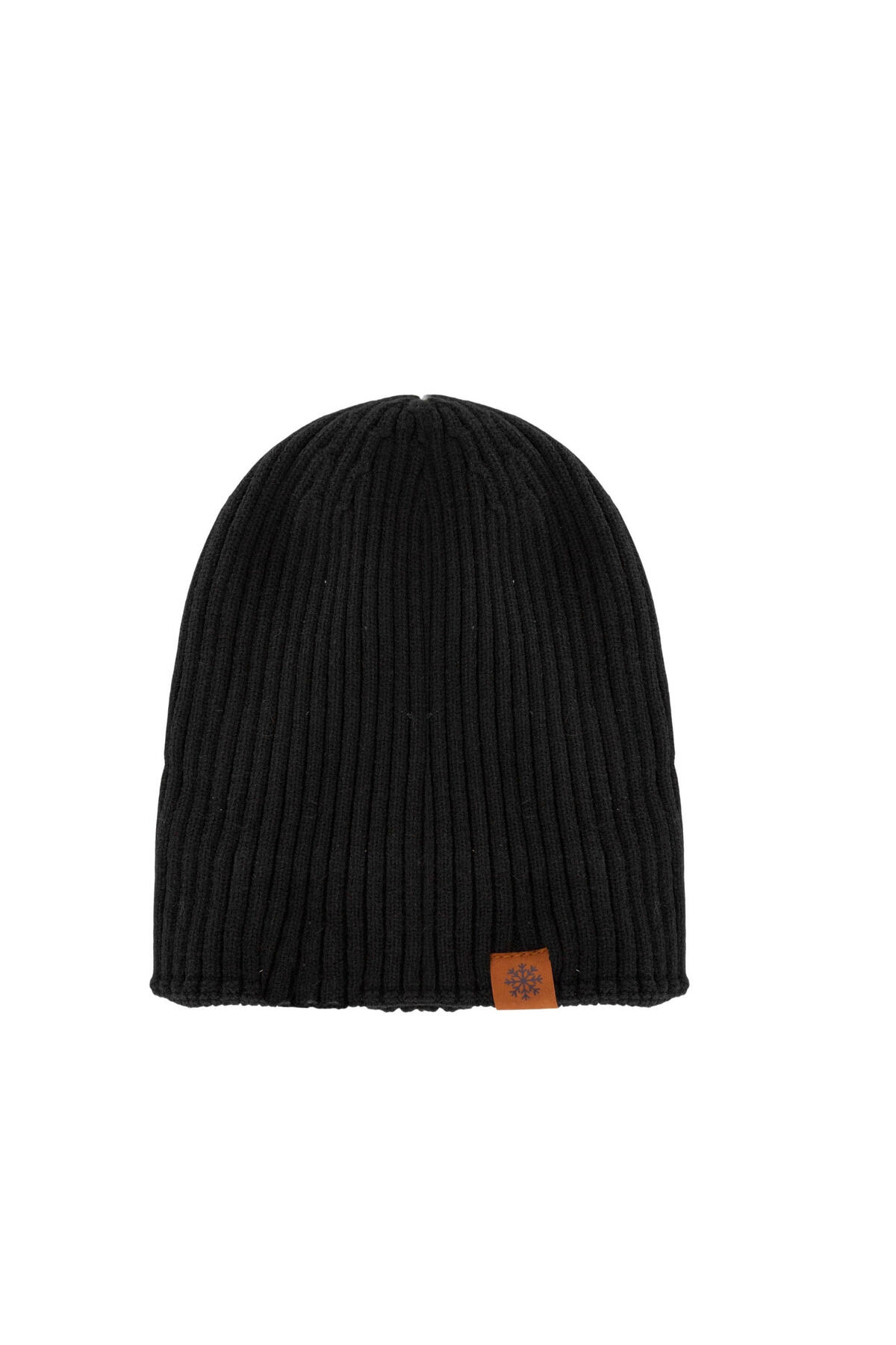 Gorro de lana premium con piel