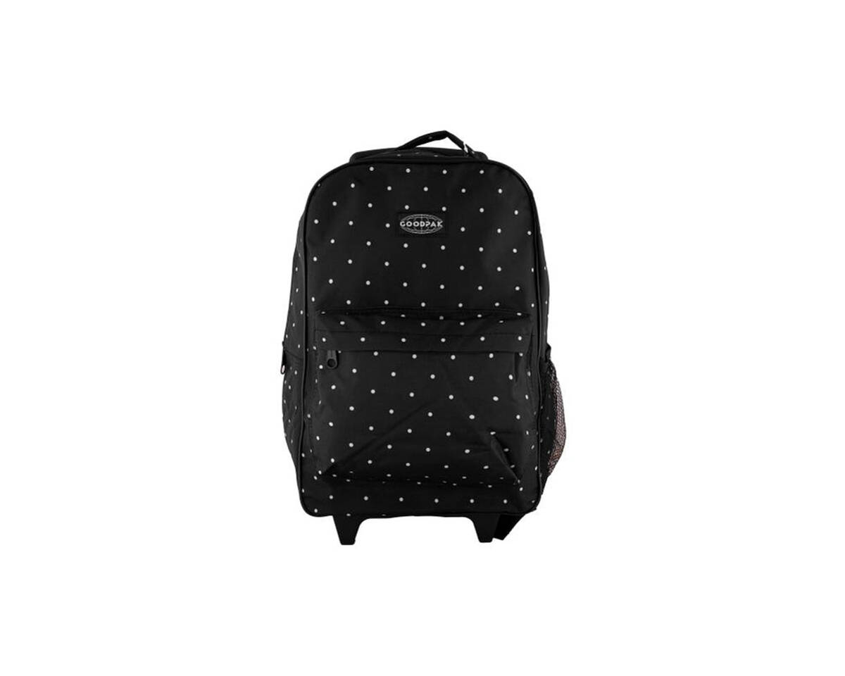 Mochila escolar lunares carrito