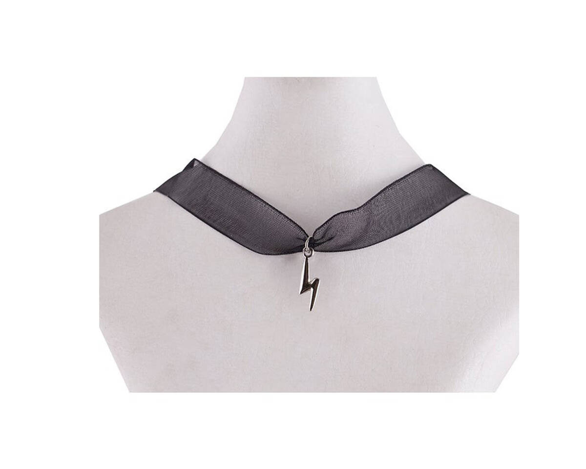 Choker cinta satén