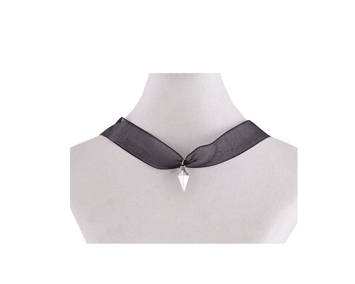 Choker cinta satén