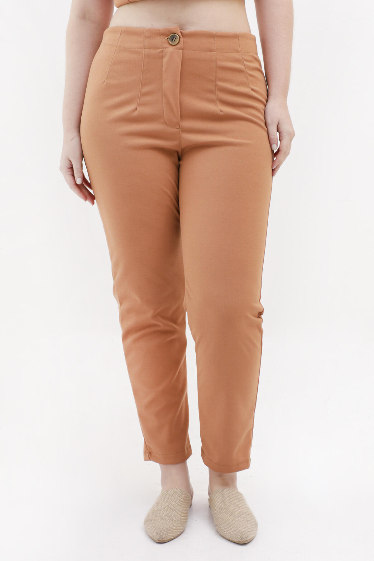 PROMO Pantalón c Pinzas Crep 2x 15.000